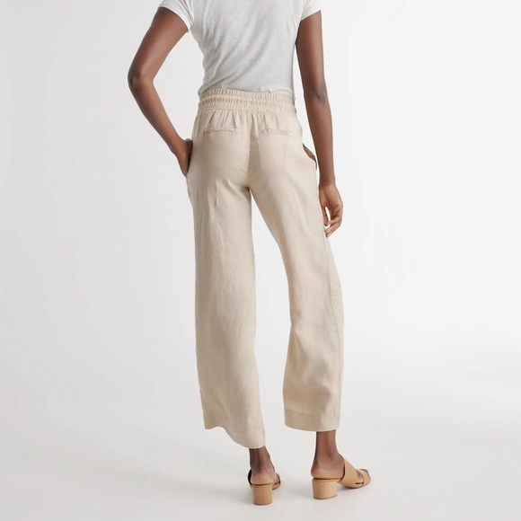 Quince 100% European Linen Wide Leg Pants Medium - Picture 2 of 8